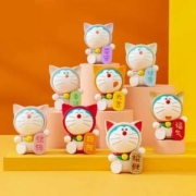 DORAEMON 哆啦A梦 福气满满系列手办公仔单个盲盒