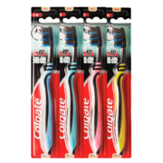 京东百亿补贴：高露洁（Colgate） 适齿炭牙刷 4支 *3件