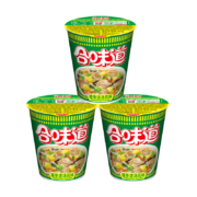 合味道 猪骨浓汤风味77g*3杯装*9件