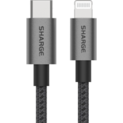 闪极（Sharge） MFi认证 苹果数据线PD快充线Lightning充电器线兼容30W20W通用iPhone14/13/12/11/X手机iPad平板 1.2米 MFi认证-PD快充线