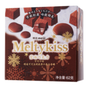明治（Meiji）雪吻巧克力可可味 62g