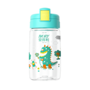 爱得利（IVORY）儿童水杯 tritan直饮水杯防摔运动水杯400ml（图案随机发）