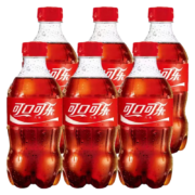 京喜特价版、需抢券：可口可乐 Coca-Cola 含糖经典口味可乐饮料 300ml*6瓶