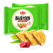 Anjoy 安井 酥皮馅饼 黑椒牛肉馅 300g*2袋*8件