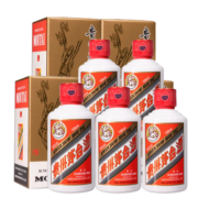 茅台贵州茅台酒飞天茅台小酒版酱香型白酒53度100mL*5瓶