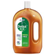 滴露（Dettol）消毒液衣物消毒水1.8L杀菌除螨 家居宠物消毒除菌 非次氯酸酒精84