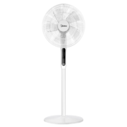 美的（Midea） 电风扇家用落地扇轻音低噪节能大风量摇头风扇俯仰可调节台地两用广角送风易清洗 七叶柔风 | SAF30AC