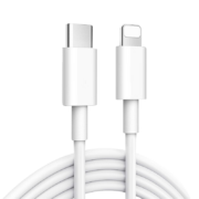 再降价、微信京东购物小程序:固质 苹果数据线快充PD35W充电线【USB-C】1米