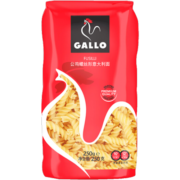 公鸡（GALLO）低脂螺丝形意大利面500g*2　西班牙进口螺丝意面