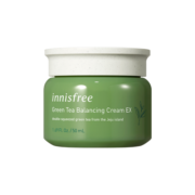 悦诗风吟（Innisfree）韩国进口 绿茶精萃面霜50ml锁水保湿控油男女通用