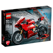 乐高(LEGO)积木 机械系列儿童玩具 男孩女孩成人生日礼物 42107-杜卡迪V4R摩托车