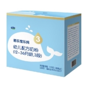 君乐宝乐纯婴儿配方牛奶粉搭配双重益生元适用1-3岁3段1.2kg*1提