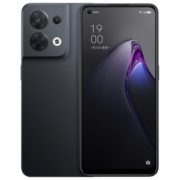 OPPO Reno8 8GB+256GB 夜游黑 80W超级闪充  5000万水光人像三摄 3200万前置索尼镜头 轻薄机身 5G手机