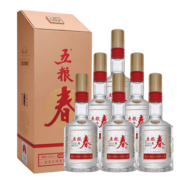 五粮液 五粮春 第二代 浓香型白酒 52度 500ml*6瓶 整箱装
