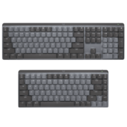罗技（Logitech） MX MECHANICAL mini无线蓝牙办公机械键盘电脑笔记本低噪 110键全尺寸红轴