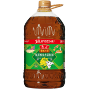 鲁花 香飘万家系列 低芥酸浓香菜籽油 6.09L