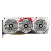 影驰 RTX3060系列 N卡nvidia芯片电竞台式机吃鸡游戏显卡 RTX3060星曜MAX OC 12G 白色颜值款
