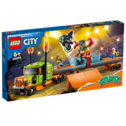 乐高（lego)积木21P10城市系列卡车特技表演 60294儿童拼装积木玩具
