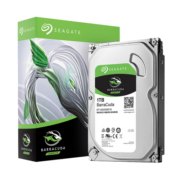 希捷(Seagate)台式机硬盘 1TB 7200转 64MB SATA 机械硬盘 希捷酷鱼BarraCuda系列(ST1000DM010)