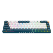 御斧( Royal Axe) R68三模机械键盘 无线蓝牙 热插拔 游戏办公键盘 68配列 PBT球帽 TTC二代金粉轴 鲸落深海