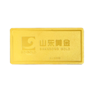山东黄金（SD-GOLD）黄金金条 Au9999投资足金砖 收藏理财储备升值送礼 【招财进宝】100g