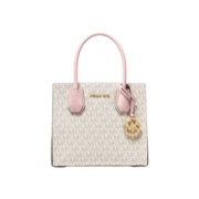 迈克.科尔斯（MICHAEL KORS）MK女包 奢侈品Mercer中号风琴包手提单肩包 粉拼色35S1GM9M2B
