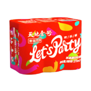 需首购：天地壹号 苹果醋饮料 欢乐装270ml*6罐