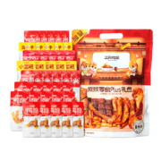京东百亿补贴: 三只松鼠 卤味肉类 肉更多-麻辣零食Plus礼包 720g
