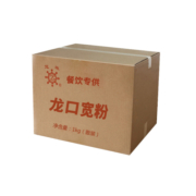 冠珠 火锅宽粉正宗山东特产猪肉炖宽粉条豌豆干水晶粉皮2斤商用