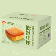 88vip：达利园 美焙辰早餐糕点松丝小焙吐司拔丝面包 450g