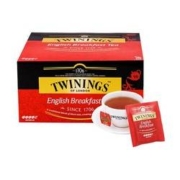 TWININGS 川宁 欧洲进口英式早餐茶50片装