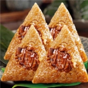 toutoe 陀陀雨 红袍豆沙粽/鲜肉粽 100g*4个