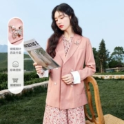 CHIU·SHUI 秋水伊人 女士西服外套 622306E076016043
