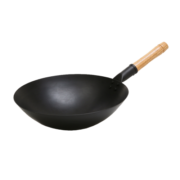 冀铁锤（JITIECHUI）章丘手工锻手工铁锅 炒锅 手工锻打铁锅 炒菜锅无涂层不粘锅炒勺 30cm无耳单锅无赠品
