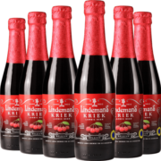 Lindemans林德曼 樱桃 精酿果啤 啤酒 250ml*6瓶 比利时进口