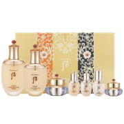 京豆百亿补贴：Whoo 后 天气丹 花献光彩紧颜水乳霜护肤品7件套 盒套装 353ml