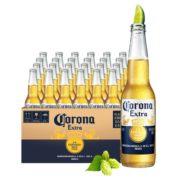 科罗娜（Corona）墨西哥风味拉格特级啤酒 330ml*24瓶 整箱装
