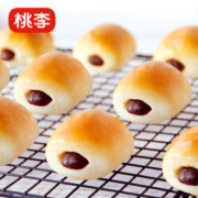 桃李 红豆沙馅豆小朵面包 夹心面包休闲食品早餐手撕零食点心代餐饱腹 红豆沙馅480g