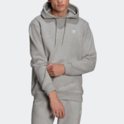 S码！adidas Originals三叶草Trefoil 男款小标连帽卫衣