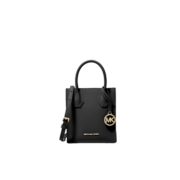 迈克.科尔斯（MICHAEL KORS）MK女包奢侈品Mercer迷你风琴包单肩包黑色35S1GM9T0L BLACK