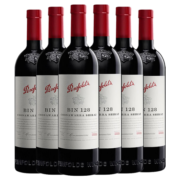 奔富（Penfolds）Bin389/407/8/2系列 寇兰山干红葡萄酒澳大利亚进口750ml 奔富128 Bin128 6支整箱装