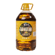 PLUS会员：踏水坊 有锅气 食用油 菜籽油 5L *5件