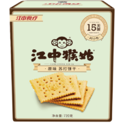 PLUS会员：江中猴姑 苏打饼干 960g+赠曲奇夹心饼干 6枚