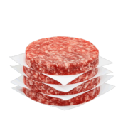 鲜京采 谷饲纯肉牛肉饼1.44kg/12片 汉堡饼肉饼 严选牛肉馅牛排生鲜健身