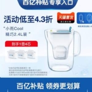 Brita 碧然德 Style Cool设计师系列 滤水壶 2.4升（1壶4芯）
