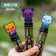 Delectation 手持卡通泡泡棒 萌熊3只装