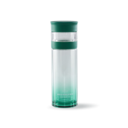星巴克（Starbucks）青松绿玻璃养生杯茶水分离泡茶杯子双层玻璃杯320ml 节日礼物