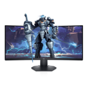 戴尔（DELL）34英寸 电竞显示器 准4K 144Hz 高刷 1ms 带鱼屏 HDR400 FreeSync 1800R 游戏娱乐 S3422DWG