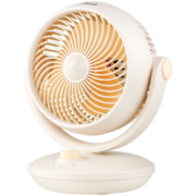 美的（Midea）空气循环扇桌面小风扇家用节能电风扇摇头转页扇台式鸿运扇轻音小型卧室宿舍四季循环对流换气扇 【3档循环扇】办公必备