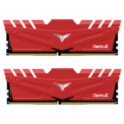 十铨科技 （Team）冥神DDR4台式电脑内存条8G 16G 32G 3600MHZ马甲套装 冥神Z DDR4 3600 16Gx2 套装 红色